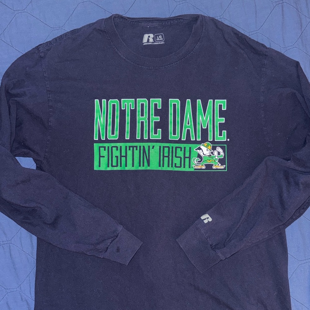 Notre Dame Long Sleeve Shirt